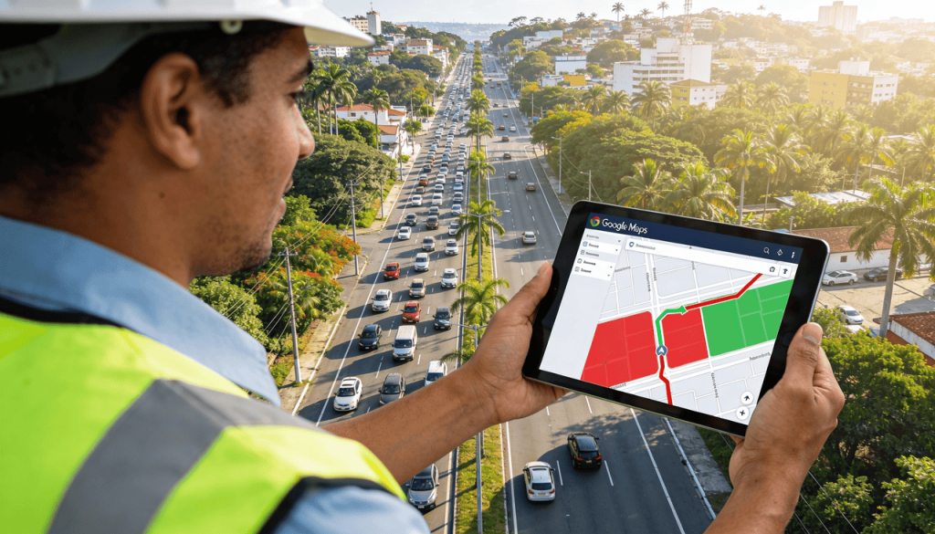 Dados do Google Maps estão ajudando cidades a planejar melhor