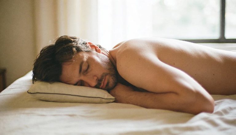 Dormir de barriga para baixo faz mal ou é apenas