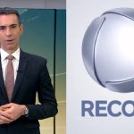 Efeito Cesar Tralli no Jornal Nacional faz Record perder grande