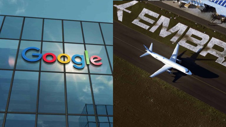 Embraer e Google anunciam parceria para explorar inteligência artificial na