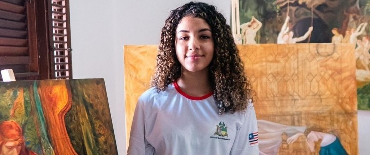 Estudante maranhense expõe obra em feira internacional no Carrousel du