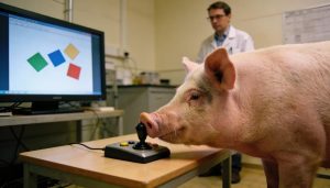 Estudo mostra que porcos podem jogar videogame e resolver problemas