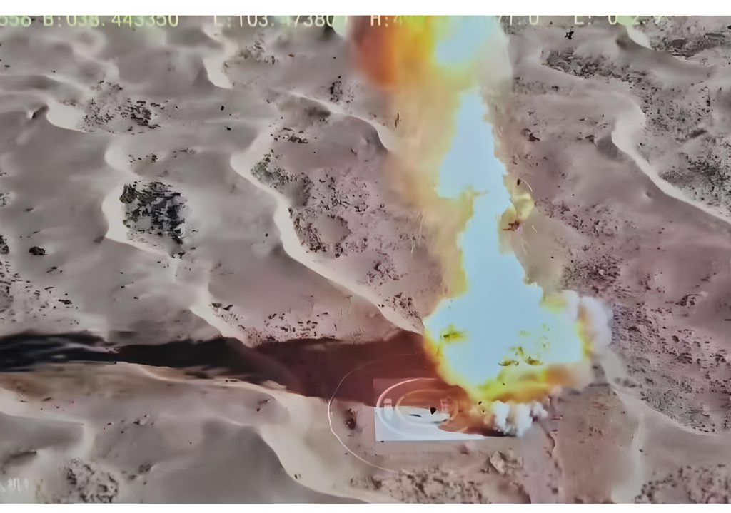 Foguete chinês explode ao tentar primeiro pouso para reutilização