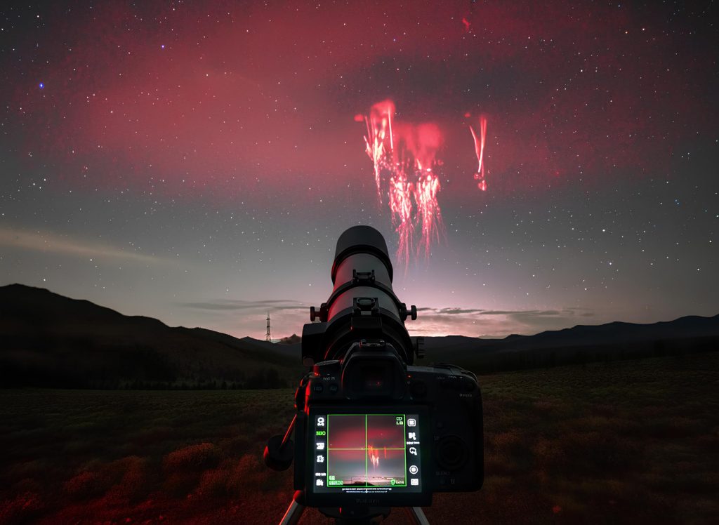 Fotógrafo de sorte captura dois fenômenos atmosféricos raros ao mesmo