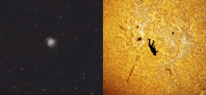 Galáxia fantasma e queda de Ícaro nas Imagens Astronômicas da