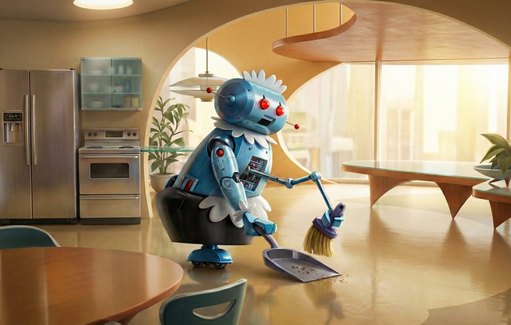 Lembra da Rosie? Robô-faxineira do desenho Os Jetsons pode estar