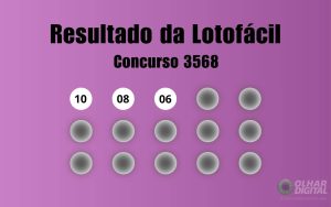 Lotofácil 3568: veja resultado de hoje, sábado (20)