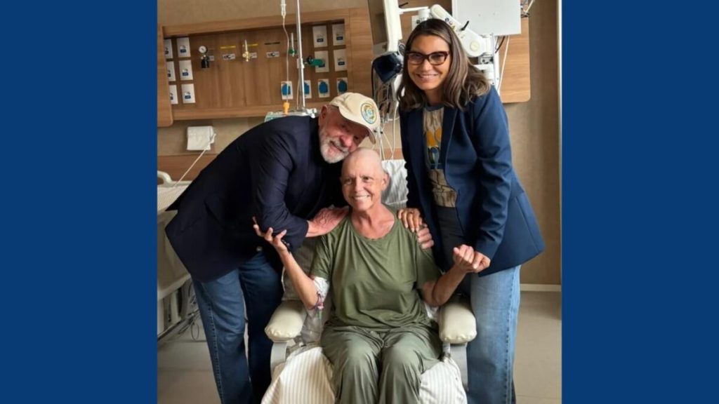 Lula visita Roseana Sarney durante tratamento em São Paulo