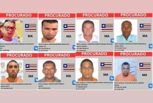 Maranhão tem 8 nomes na “lista vermelha” dos criminosos mais