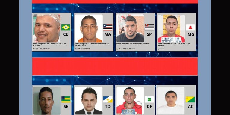 Ministério da Justiça lança site com foragidos mais procurados do
