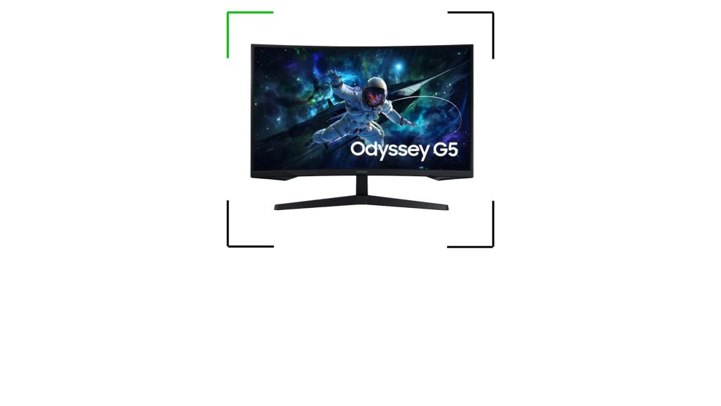 Monitor gamer curvo Samsung de 32 polegadas em oferta na