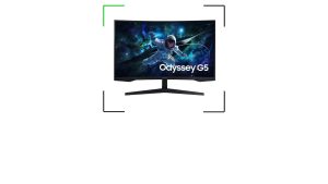 Monitor gamer curvo Samsung de 32 polegadas em oferta na