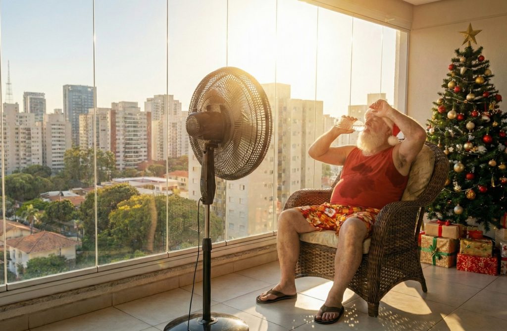 Natal pode ser o dia mais quente de dezembro em