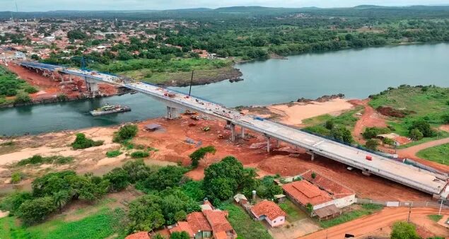 Nova ponte entre Estreito (MA) e Aguiarnópolis (TO) é entregue