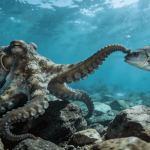 O comportamento estranho dos polvos que dão socos em peixes