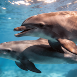 O jeito fofo que as mães golfinhos mudam a voz