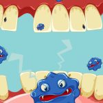 O que acontece se eu não escovar os dentes? Mau