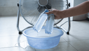 O truque do ventilador e gelo realmente funciona ou é