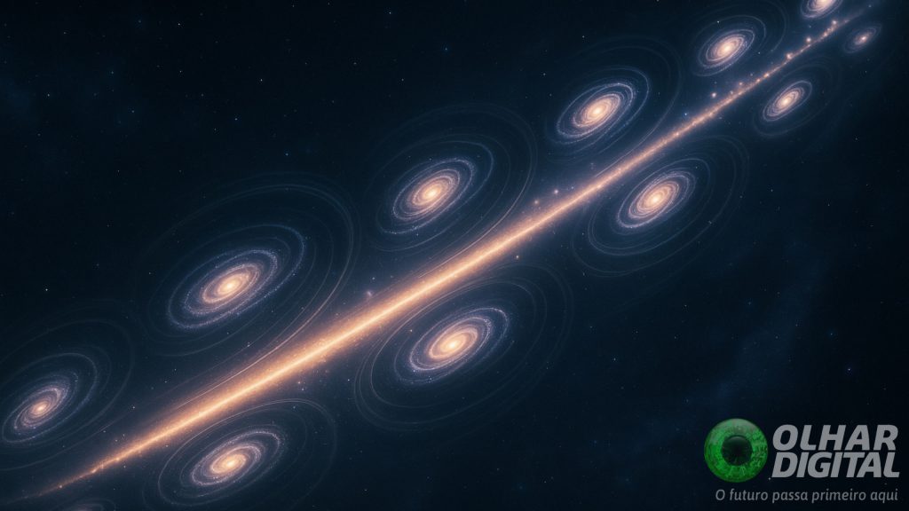 O ‘carrossel cósmico’ que desafia o que entendemos sobre o