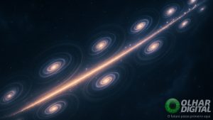 O ‘carrossel cósmico’ que desafia o que entendemos sobre o