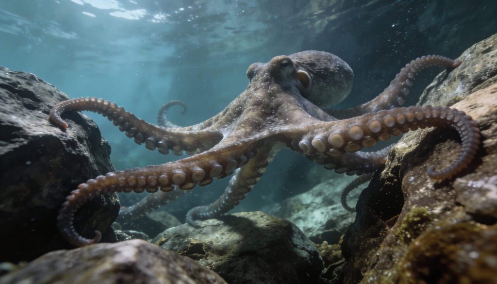 Os braços dos polvos “pensam” por conta própria e a