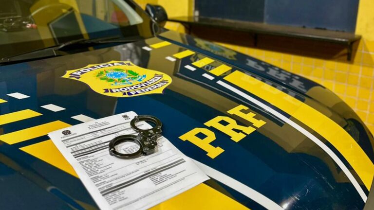 PRF prende em São Luís motociclista com mandado de prisão
