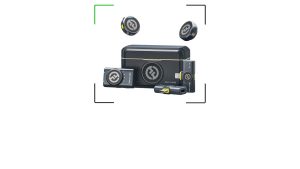 Para quem produz conteúdo online: kit com 2 microfones de