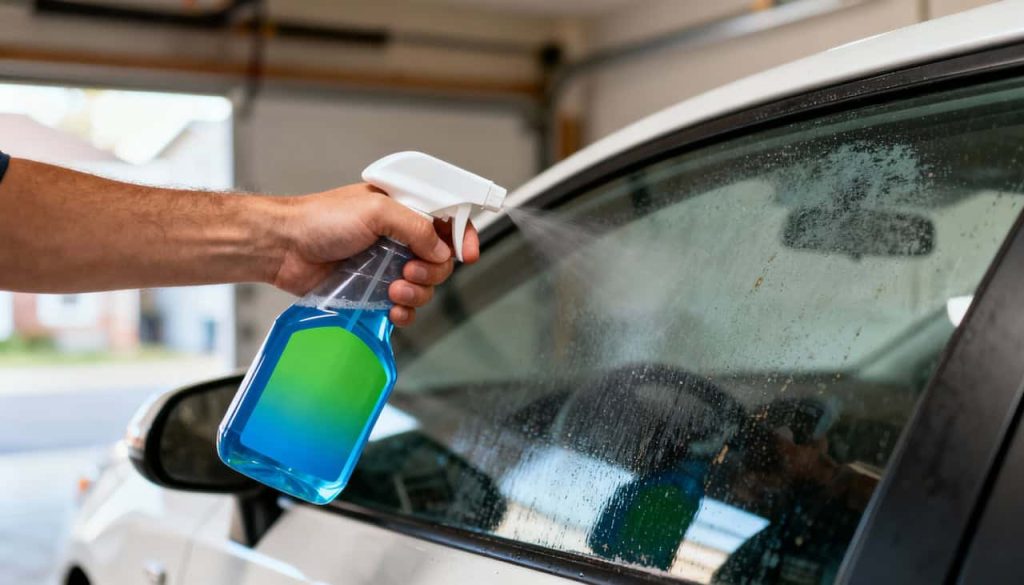 Pare agora de passar esse produto no vidro do seu