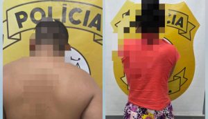 Polícia prende dois suspeitos investigados por porte ilegal de arma