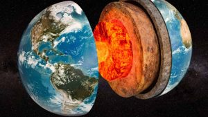 Por que o núcleo da Terra é 2,5 anos mais