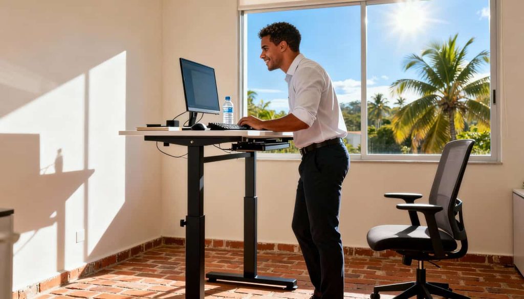 Por que trabalhar de pé pode te deixar mais produtivo,