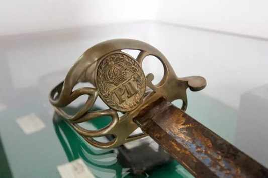 Presente de Dom Pedro II, espada é guardada por museu