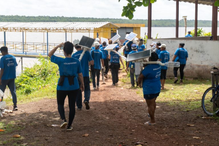 Projeto leva iluminação sustentável a comunidade de Paço do Lumiar