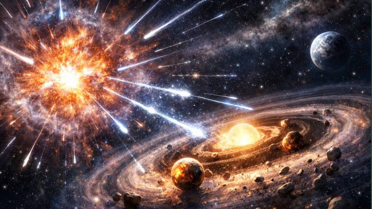 Radiação cósmica de supernovas próximas pode ser chave para entender