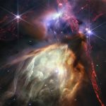 Radiação ‘fantasma’ cerca estrelas recém-nascidas em flagra do James Webb