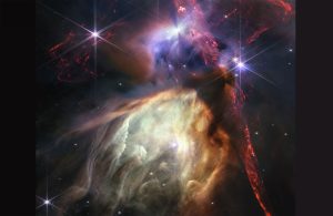 Radiação ‘fantasma’ cerca estrelas recém-nascidas em flagra do James Webb