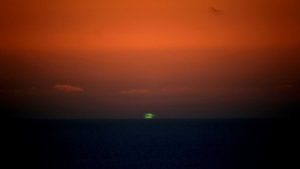 Raio verde: o raro fenômeno óptico que aparece no nascer