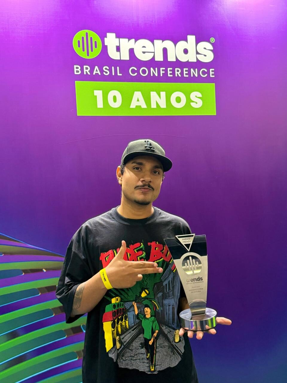 Rapper maranhense vence o prêmio de Melhor Álbum Lançado em