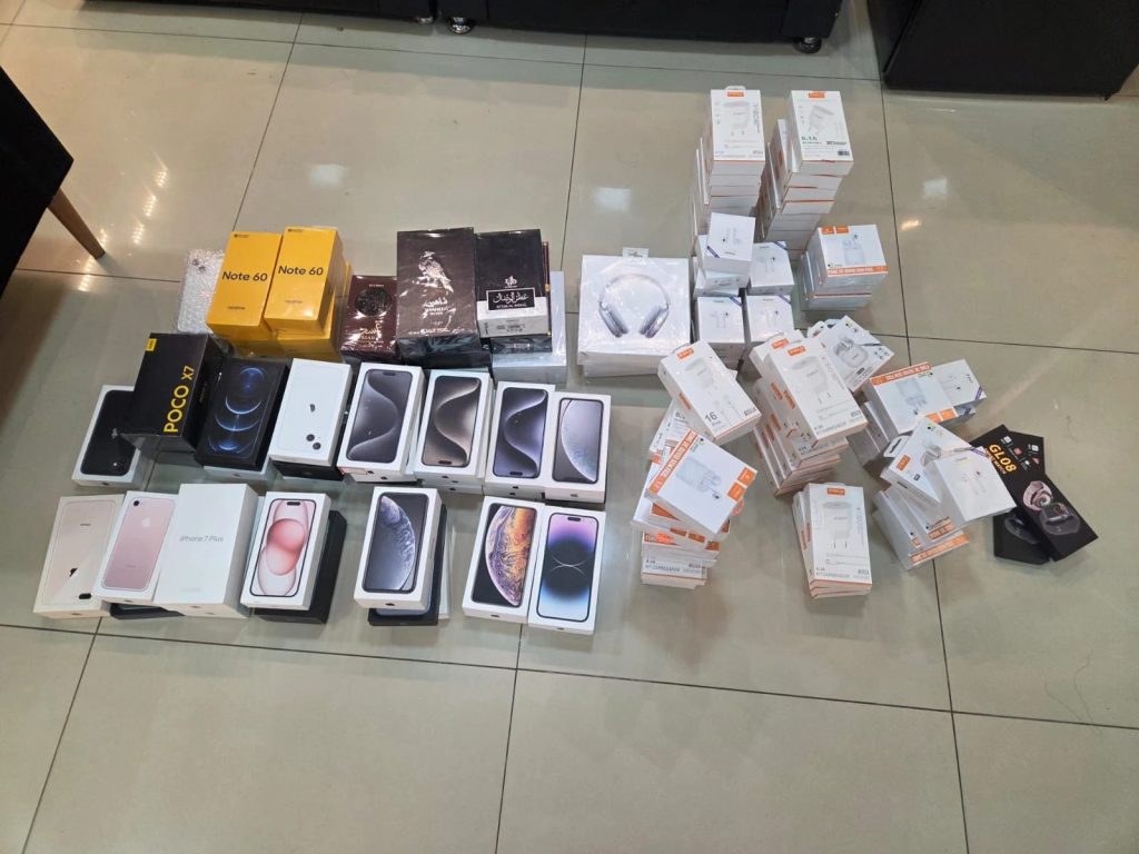 Receita Federal apreende eletrônicos em operação contra descaminho no Shopping