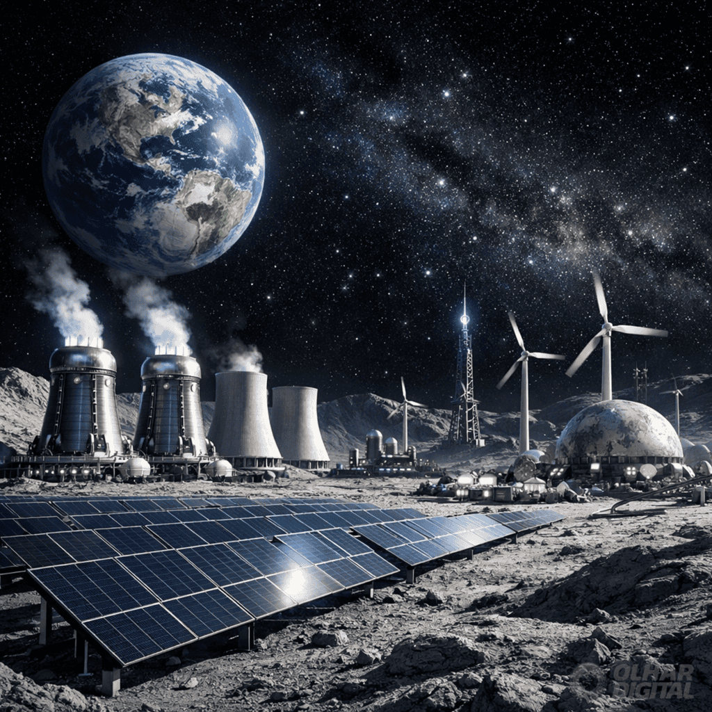 Rússia mira construção de usina de energia na Lua em