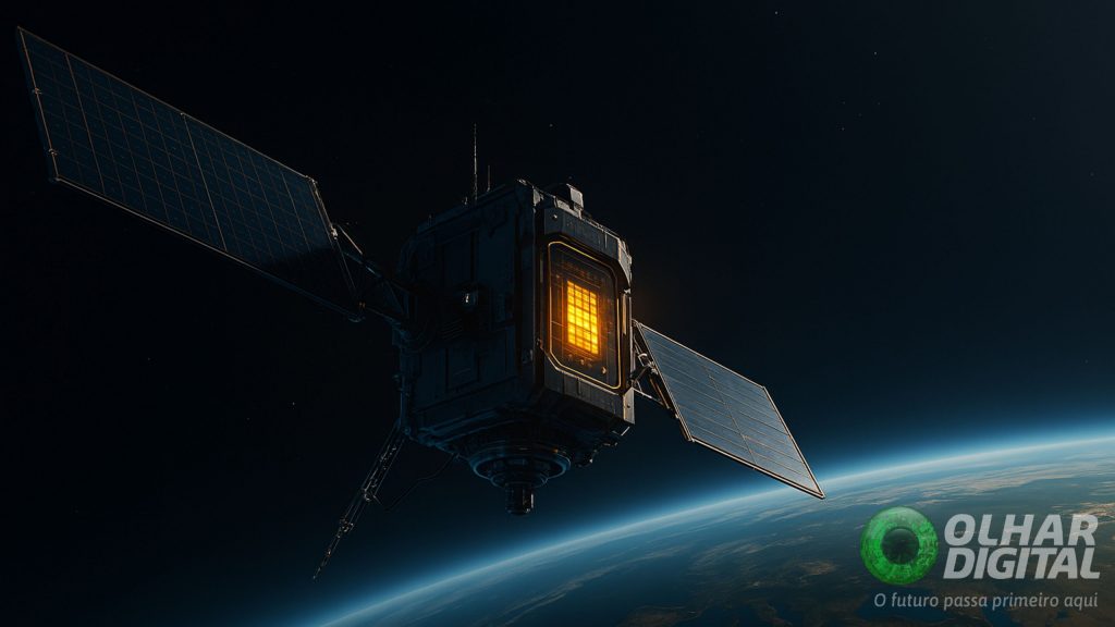 Satélite com chip da Nvidia roda IA no espaço pela