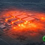 Satélite revela rastro de calor de grande data center de