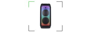 Som potente e show de luzes: caixa de som Philco