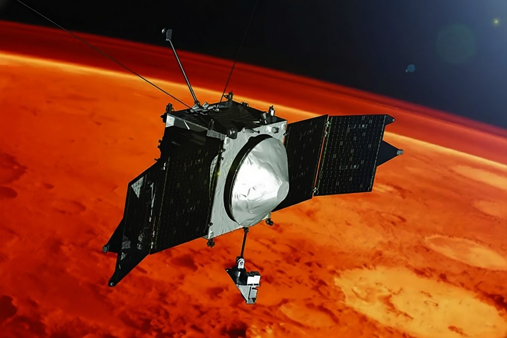 Sonda da NASA na órbita de Marte perde contato com