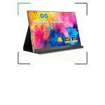 Tela extra para levar por aí: monitor portátil de 15,6