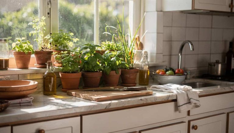 Ter ervas perto do fogão faz mais diferença para sua