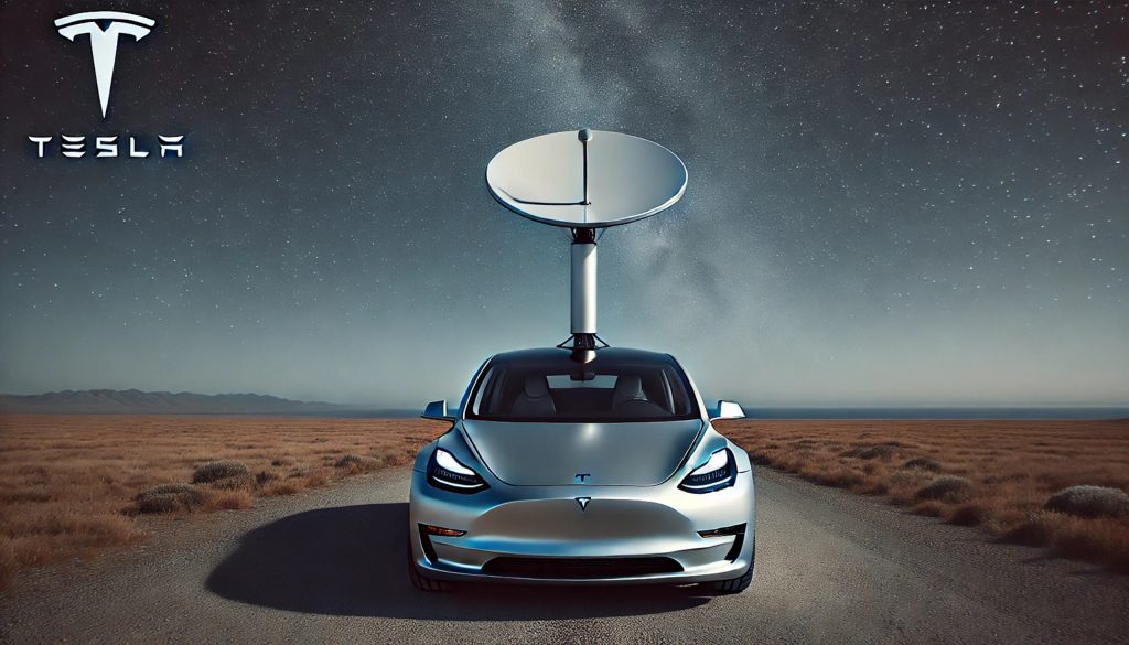 Tesla registra patente para ter antenas no teto dos carros