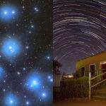 Trilha de Estrelas e Plêiades nas Imagens Astronômicas da Semana
