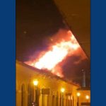 Vídeo: Mercado das Tulhas em chamas