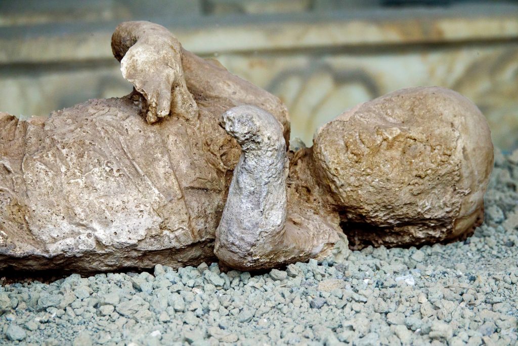 Vítimas de Pompeia vestiam roupas de lã – e isso